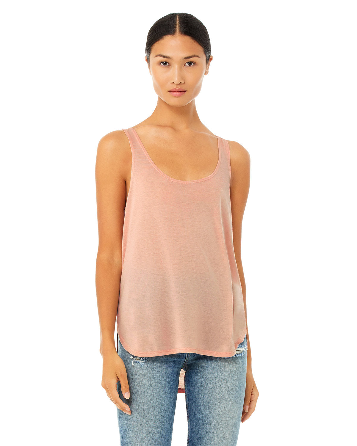 Bella + Canvas Flowy Side Slit Tank: Effortless Elegance for Women