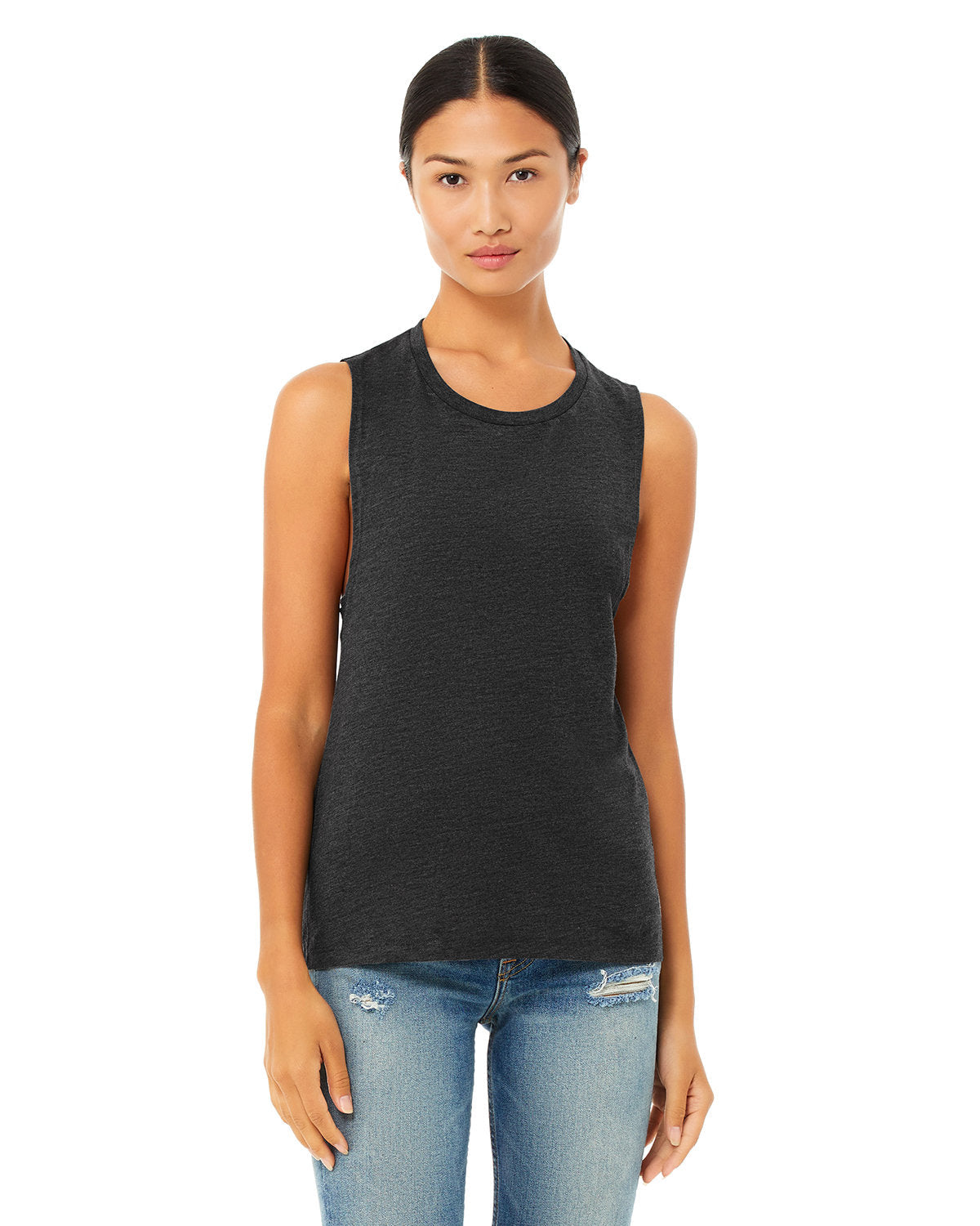 Bella + Canvas Flowy Scoop Muscle Tank: Effortless Style for Women