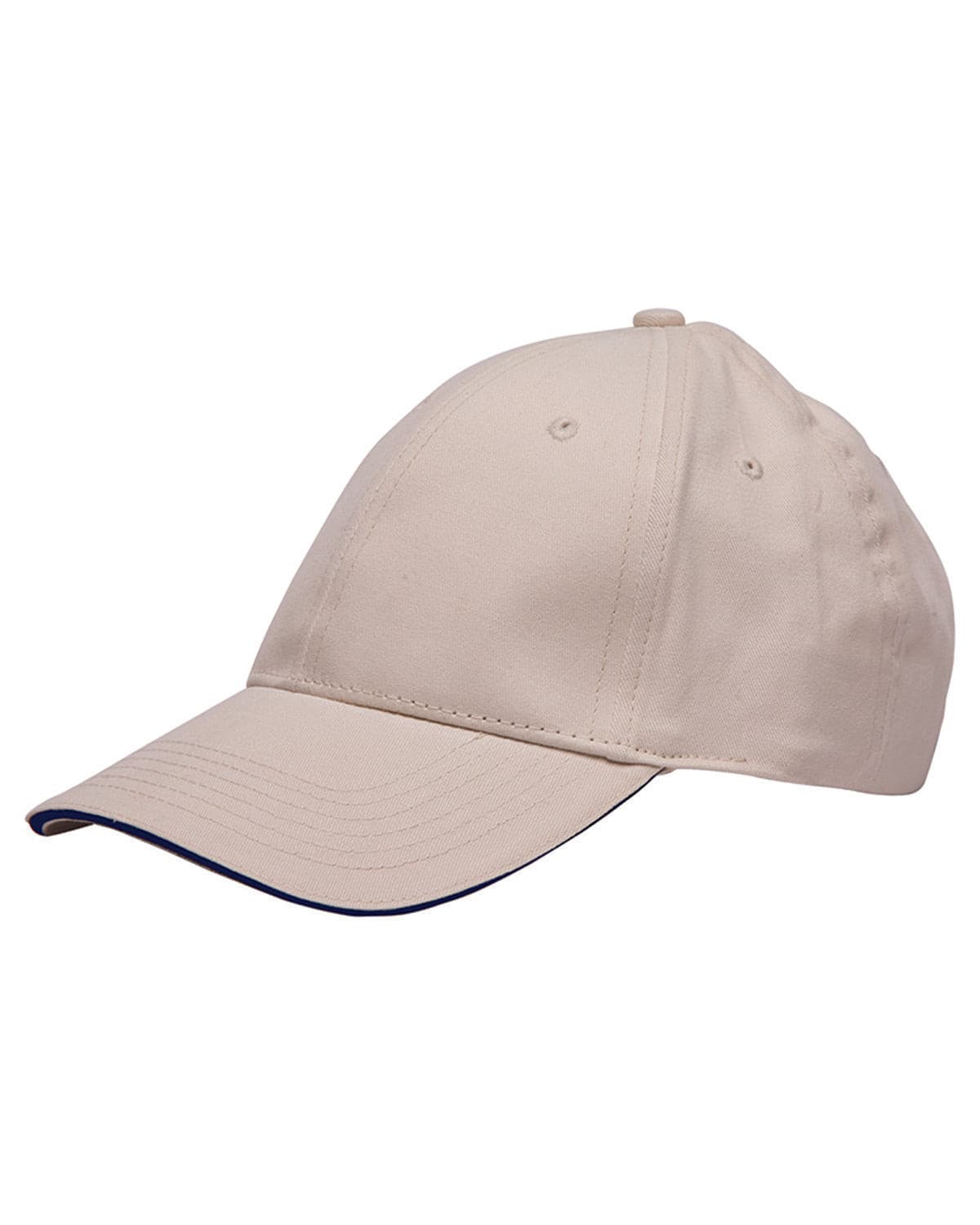 100% Washed Cotton Unstructured Sandwich Cap