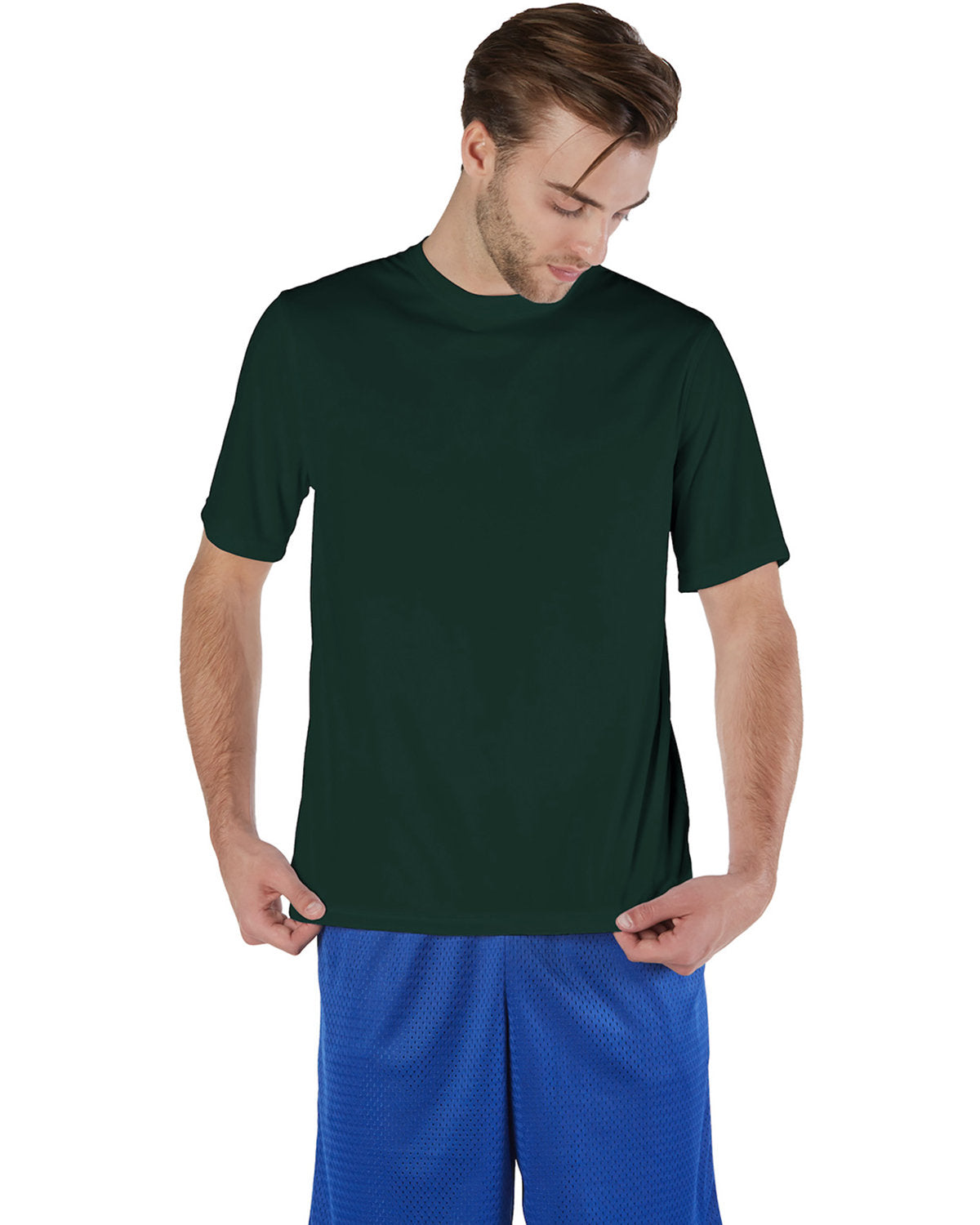 Champion Performance: The Adult 4.1 oz. Double Dry® Interlock T-Shirt