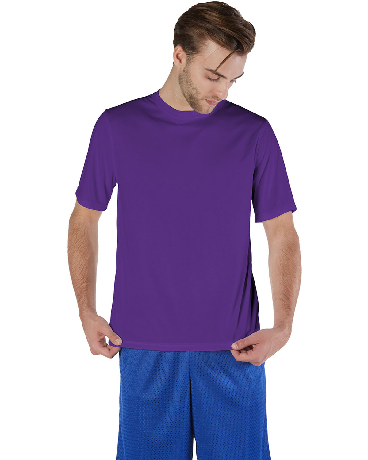 Champion Performance: The Adult 4.1 oz. Double Dry® Interlock T-Shirt