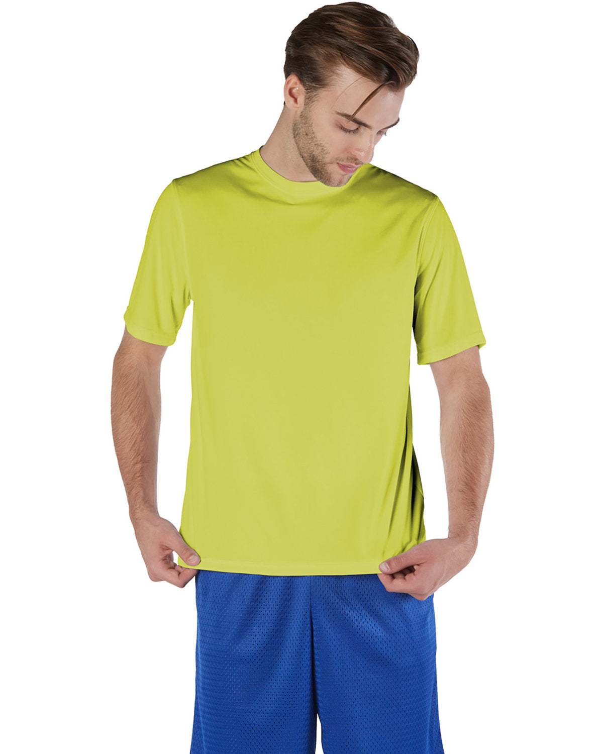 Champion Performance: The Adult 4.1 oz. Double Dry® Interlock T-Shirt