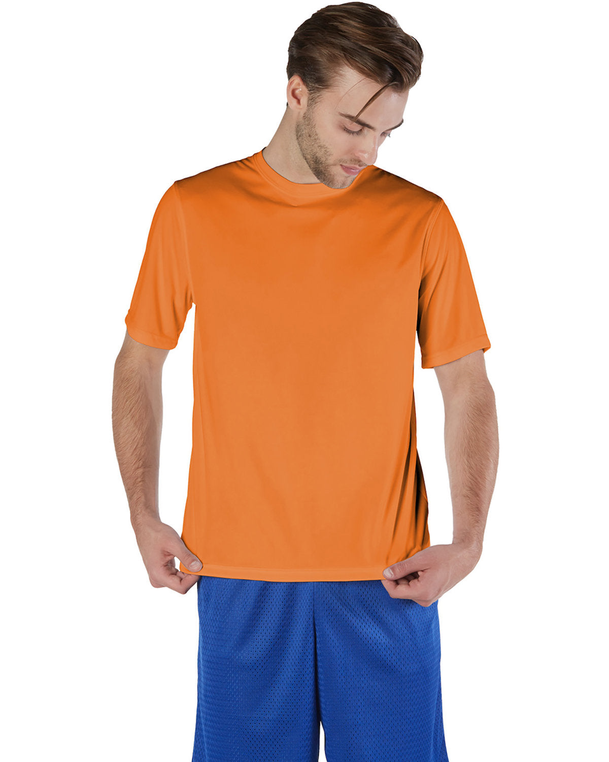 Champion Performance: The Adult 4.1 oz. Double Dry® Interlock T-Shirt