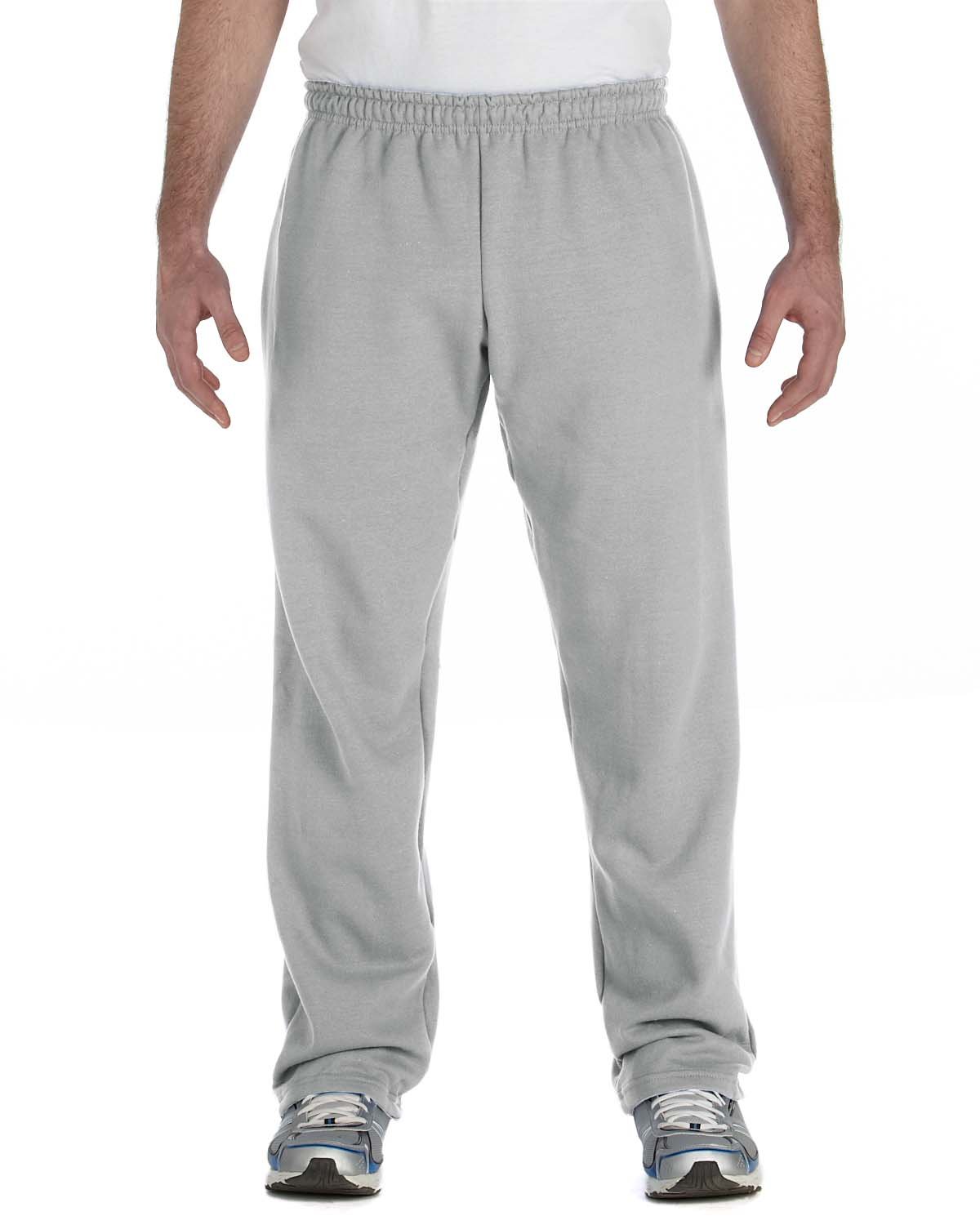 GILDAN-OPEN-BOTTOM-50-50-SWEATPANTS-COMFORT-IN-STYLE