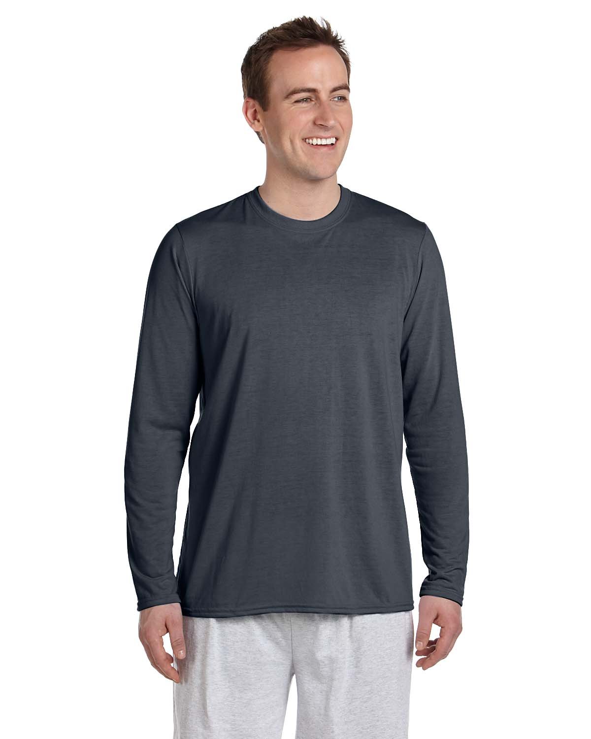 Gildan Adult PerformanceÂ® Adult 5 oz. Long-Sleeve T-Shirt G424