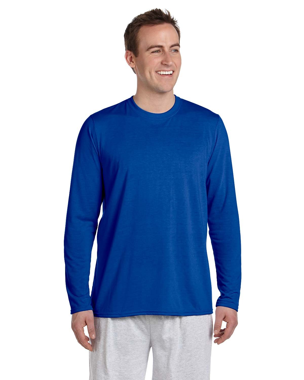 Gildan Adult PerformanceÂ® Adult 5 oz. Long-Sleeve T-Shirt G424