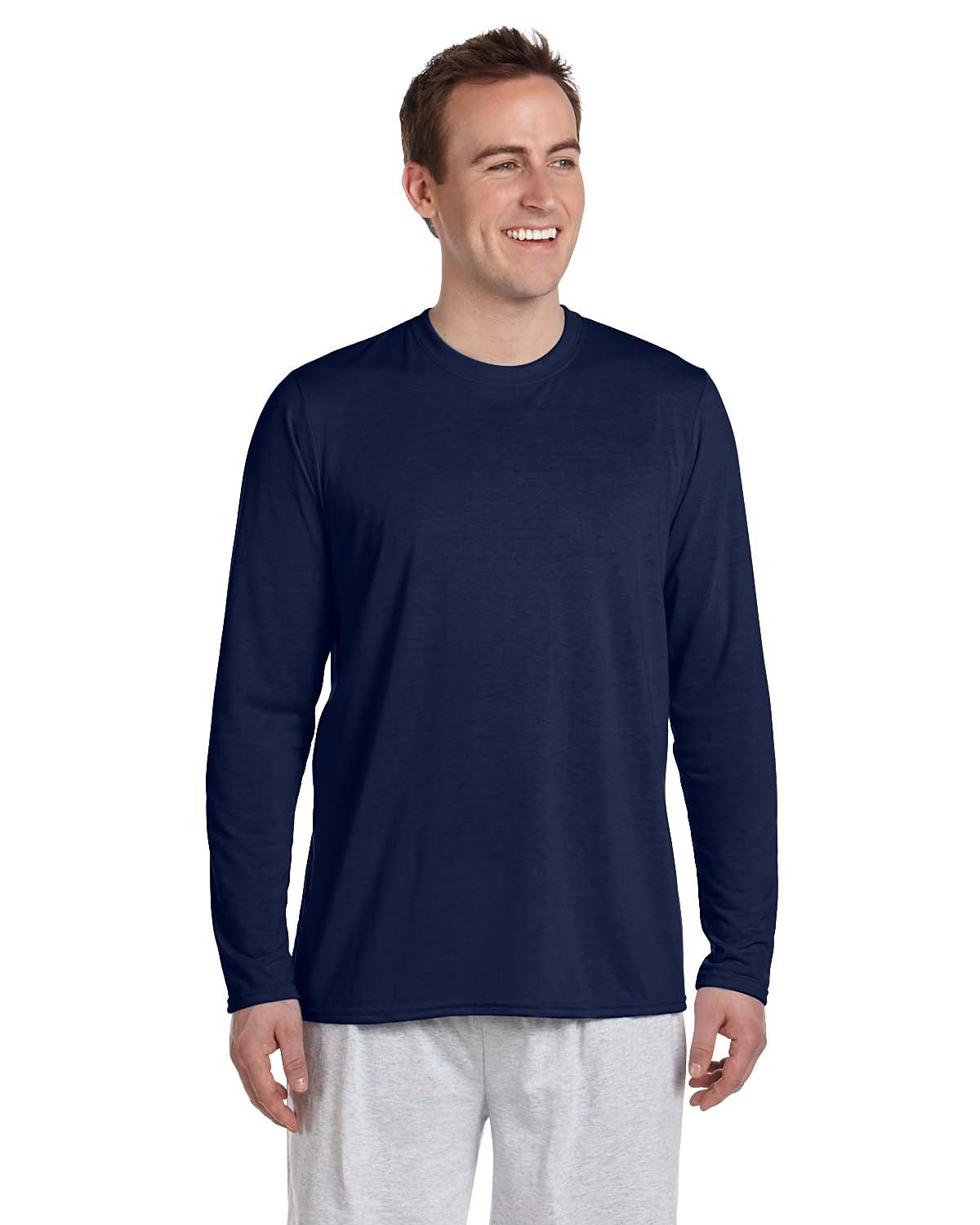 Gildan Adult PerformanceÂ® Adult 5 oz. Long-Sleeve T-Shirt G424