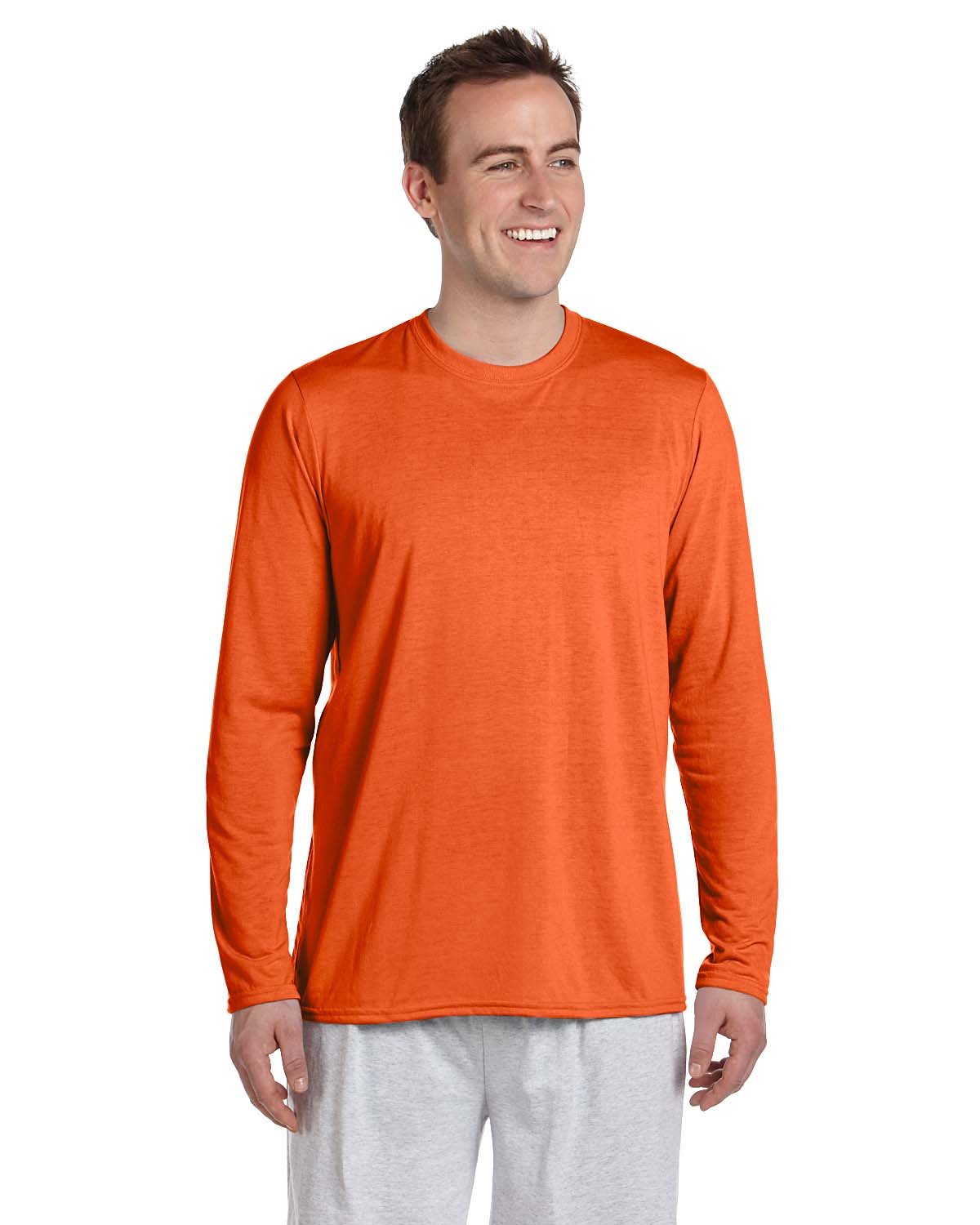 Gildan Adult PerformanceÂ® Adult 5 oz. Long-Sleeve T-Shirt G424