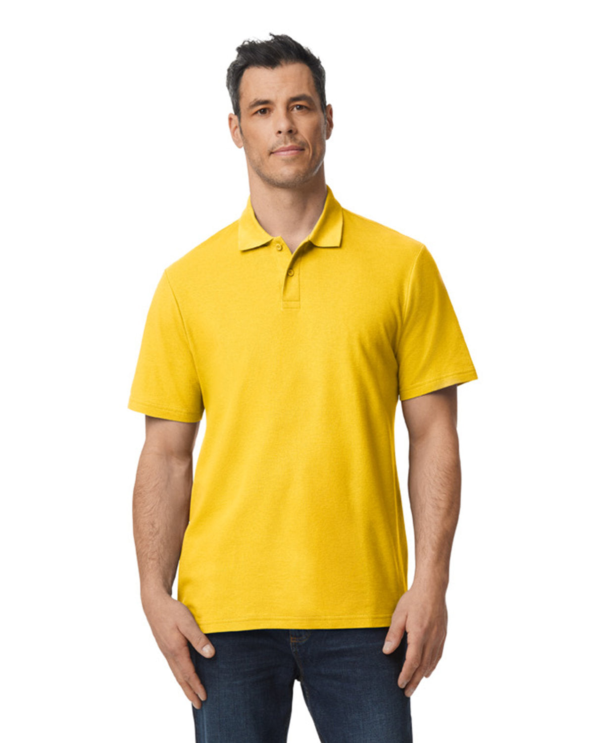 Gildan Men's Softstyle Double Pique Polo Shirt G648