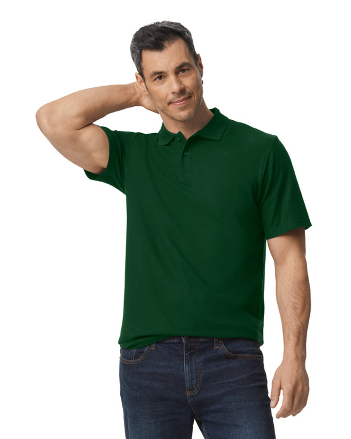 Gildan Men's Softstyle Double Pique Polo Shirt G648