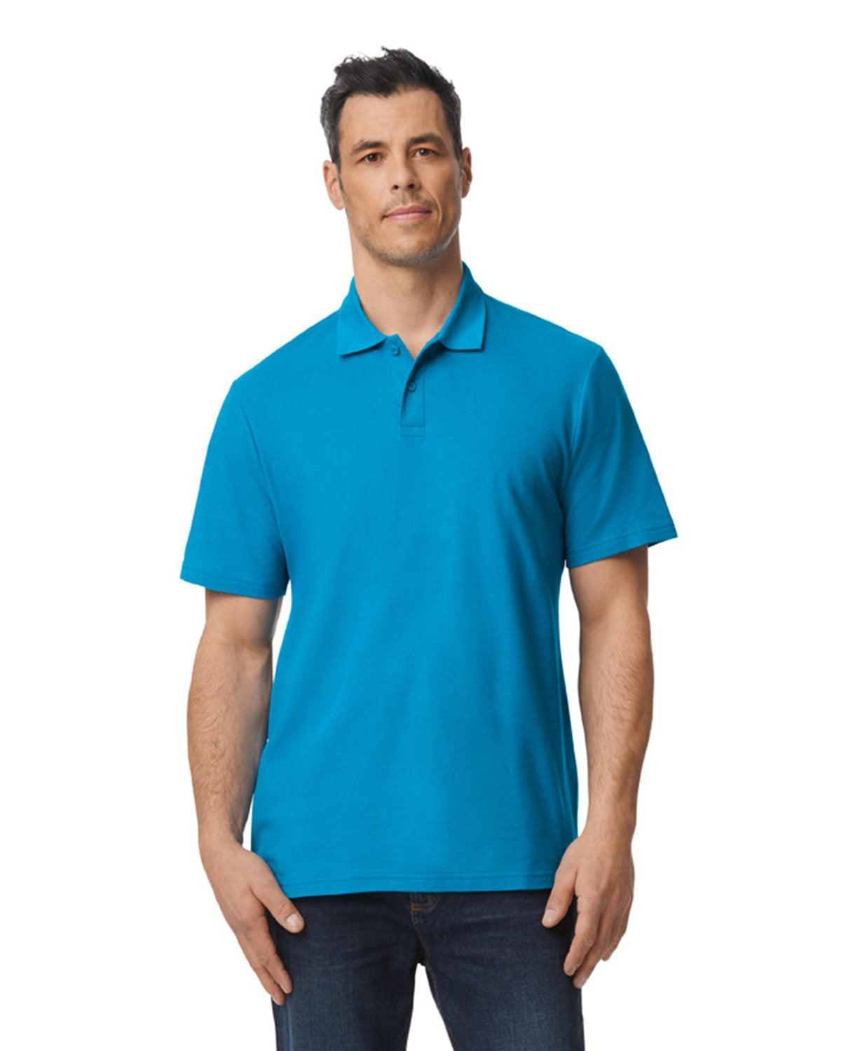 Gildan Men's Softstyle Double Pique Polo Shirt G648