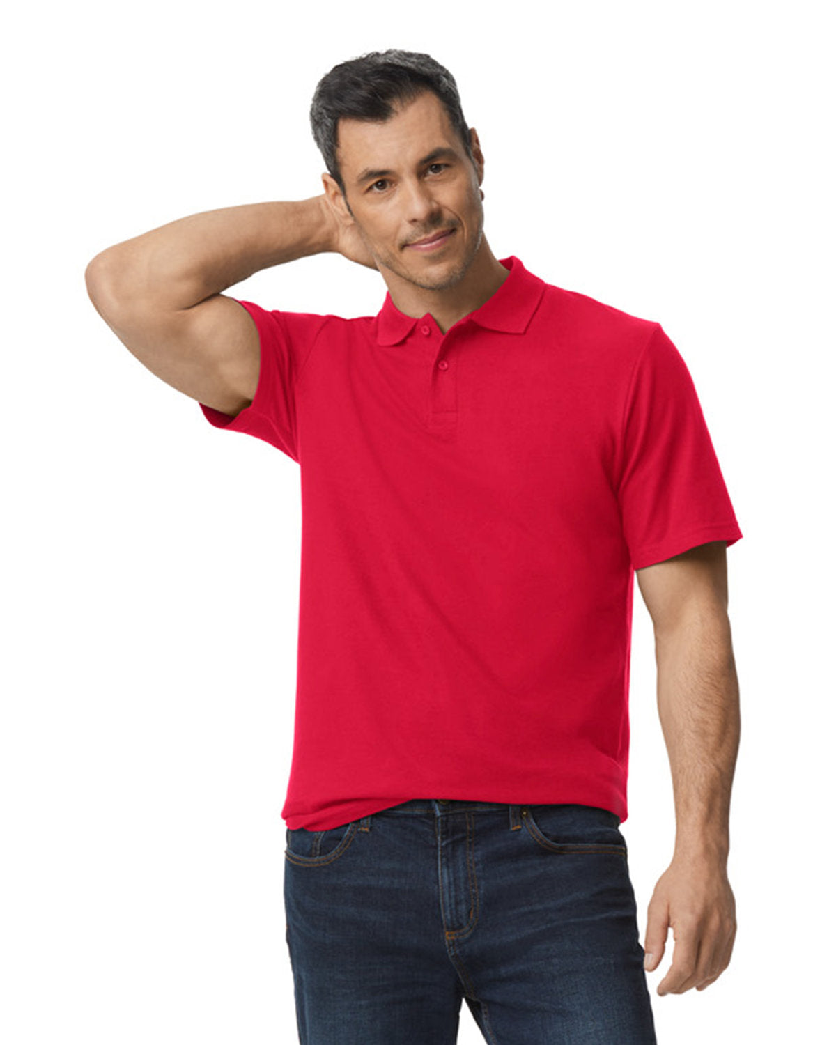 Gildan Men's Softstyle Double Pique Polo Shirt G648