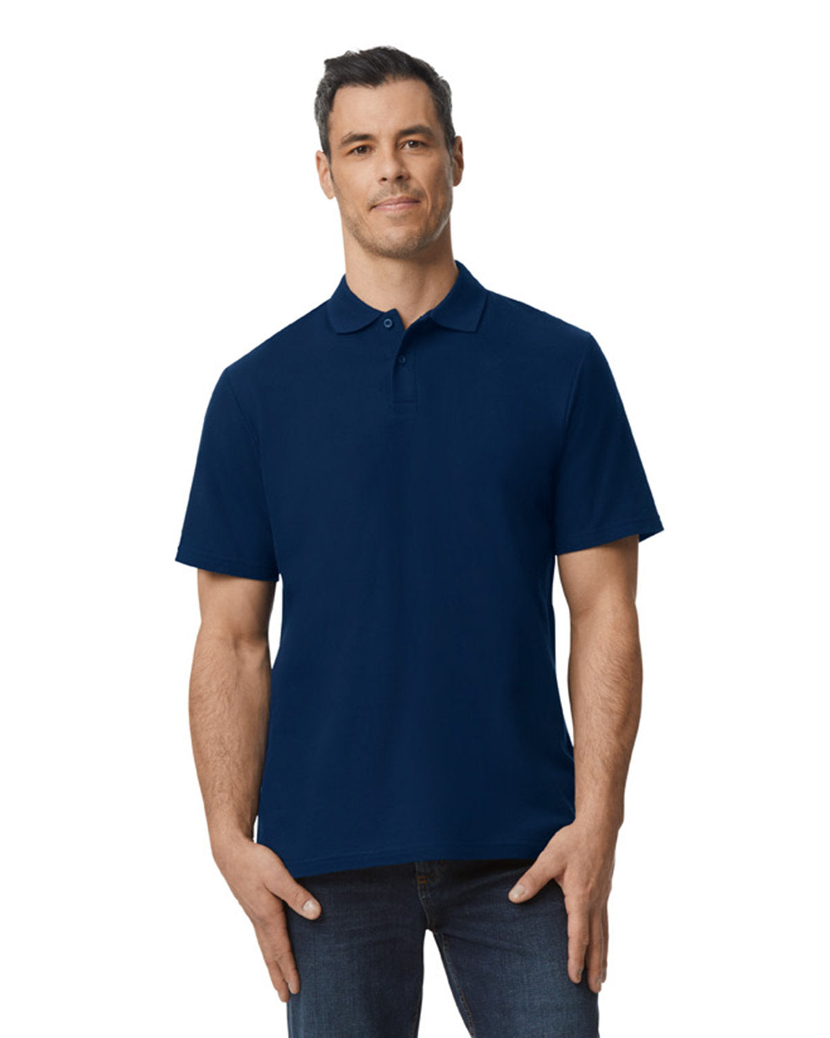 Gildan Men's Softstyle Double Pique Polo Shirt G648