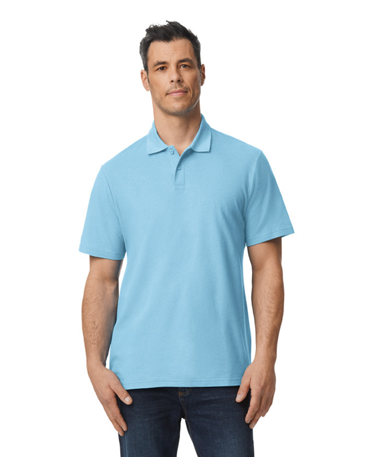 Gildan Men's Softstyle Double Pique Polo Shirt G648