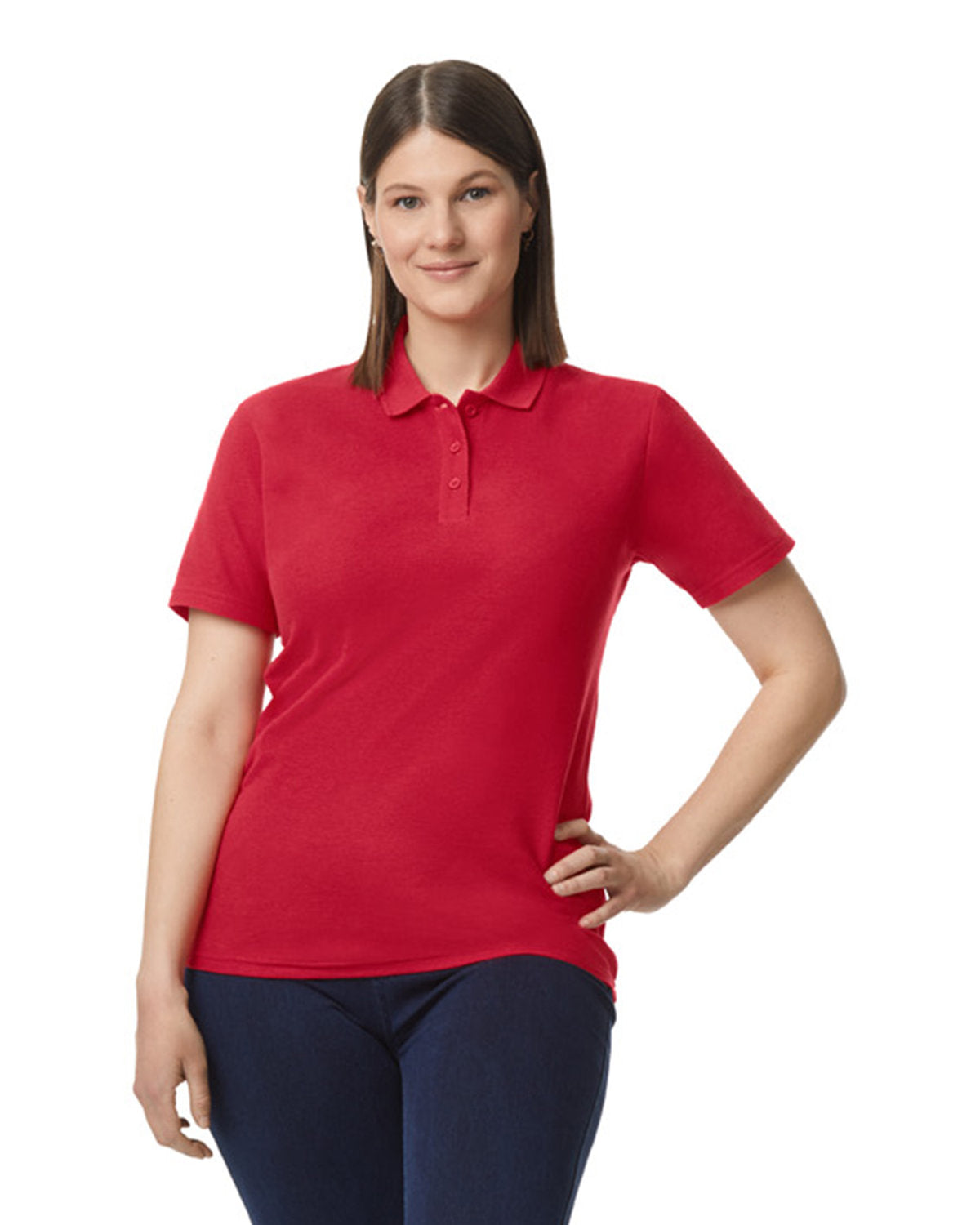 Gildan Ladies' Softstyle Double Pique Polo G648L