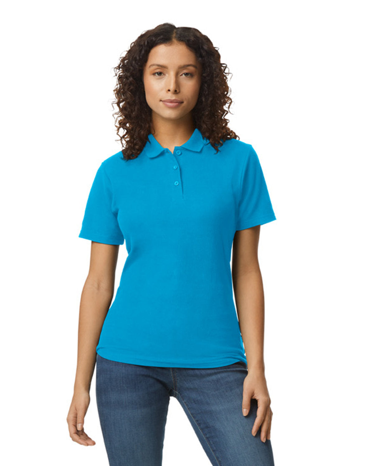 Gildan Ladies' Softstyle Double Pique Polo G648L