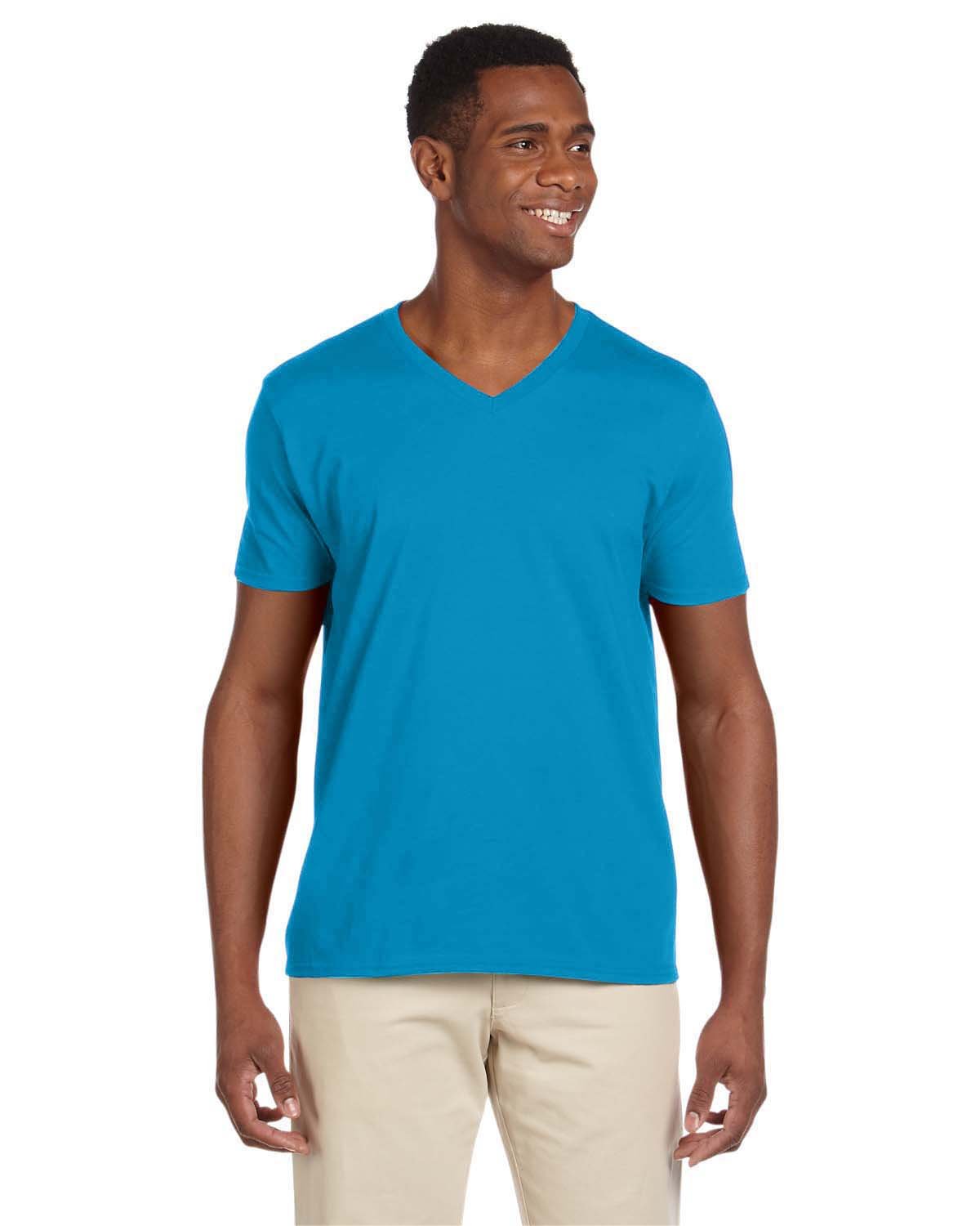 Gildan Adult SoftstyleÂ® V-Neck T-Shirt G64V