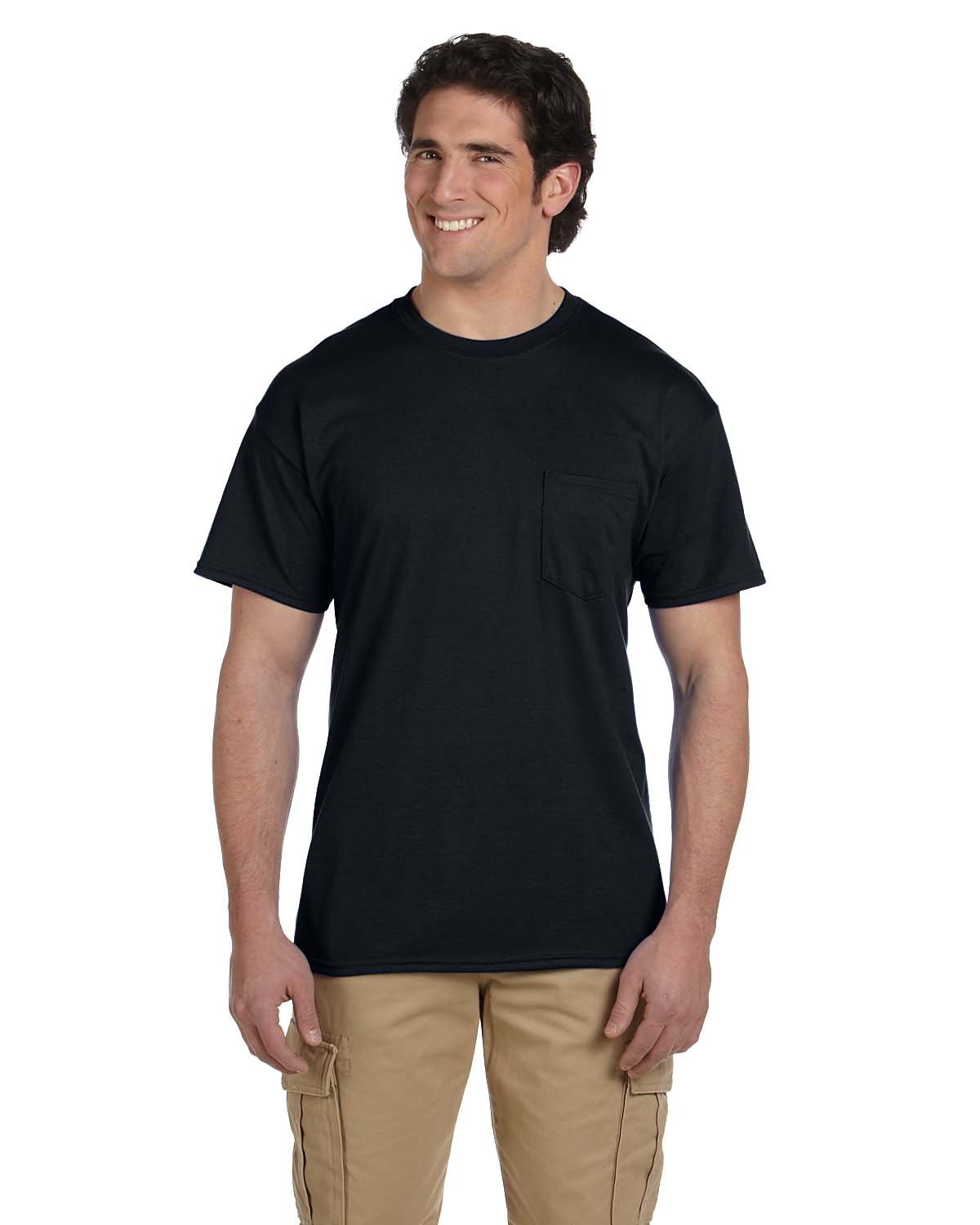 Gildan Adult 50/50 Pocket T-Shirt G830