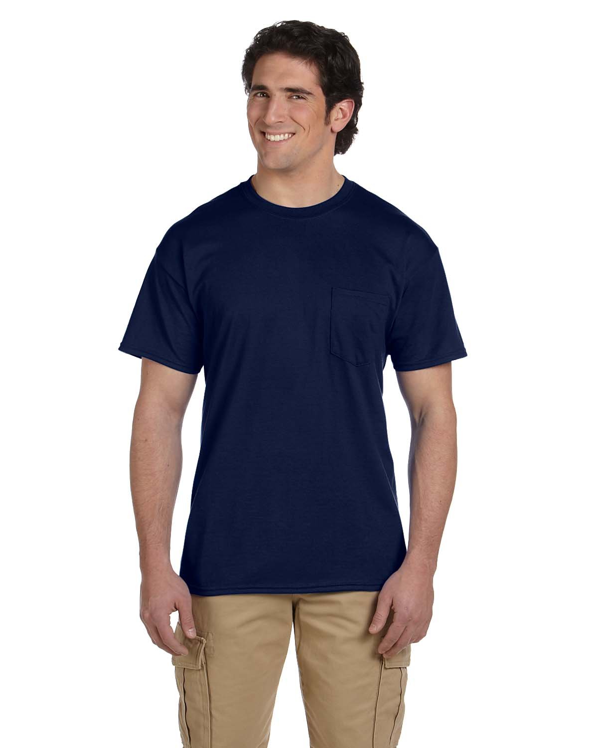 Gildan Adult 50/50 Pocket T-Shirt G830