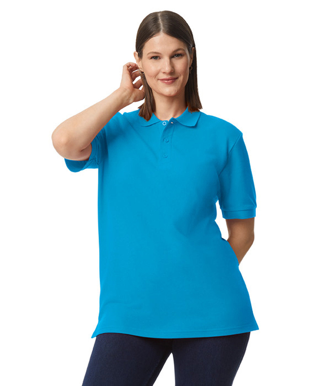 Gildan Unisex Midweight Double Pique Polo Shirt G858