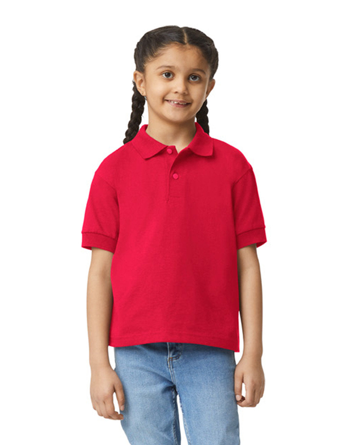 Gildan Youth 6 oz., 50/50 Jersey Polo Shirt G880B