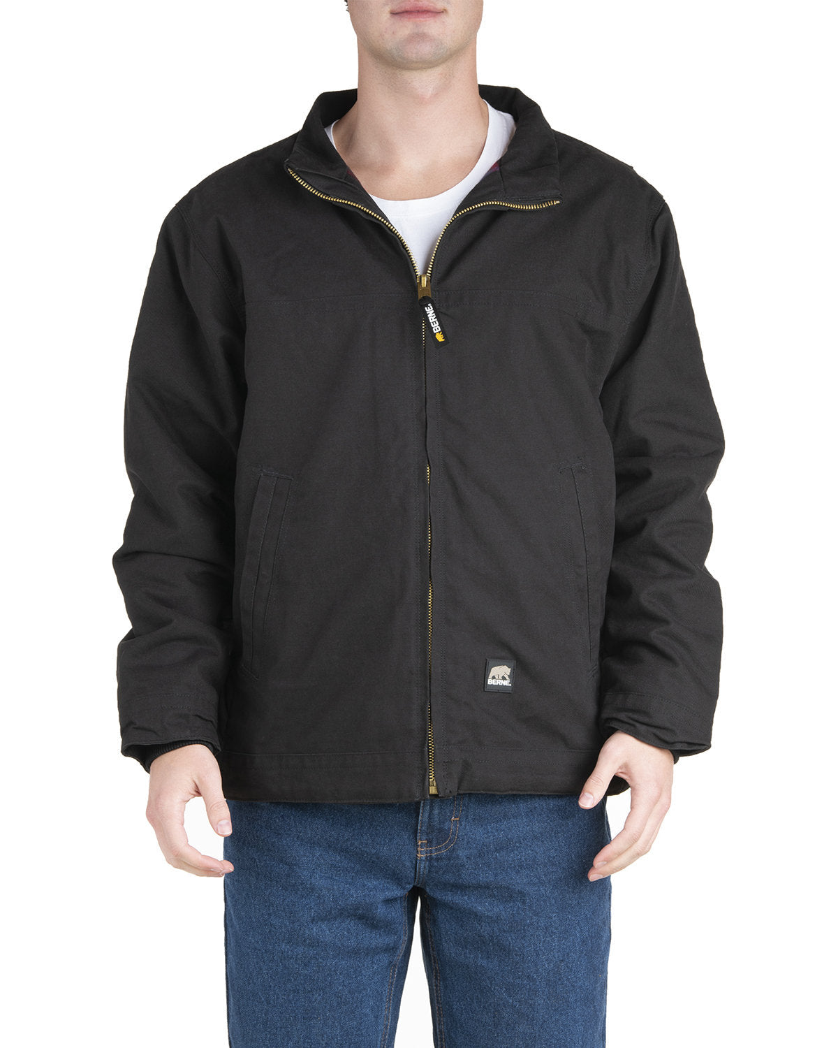 Berne's Men's Flagstone Flannel-Lined Duck Jacket: Classic Comfort for Every Season