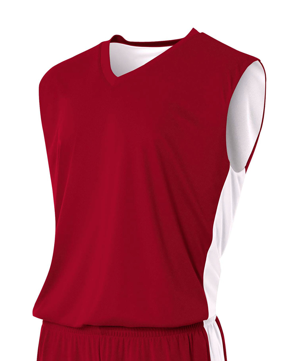 Adult Reversible Moisture Management Muscle Shirt