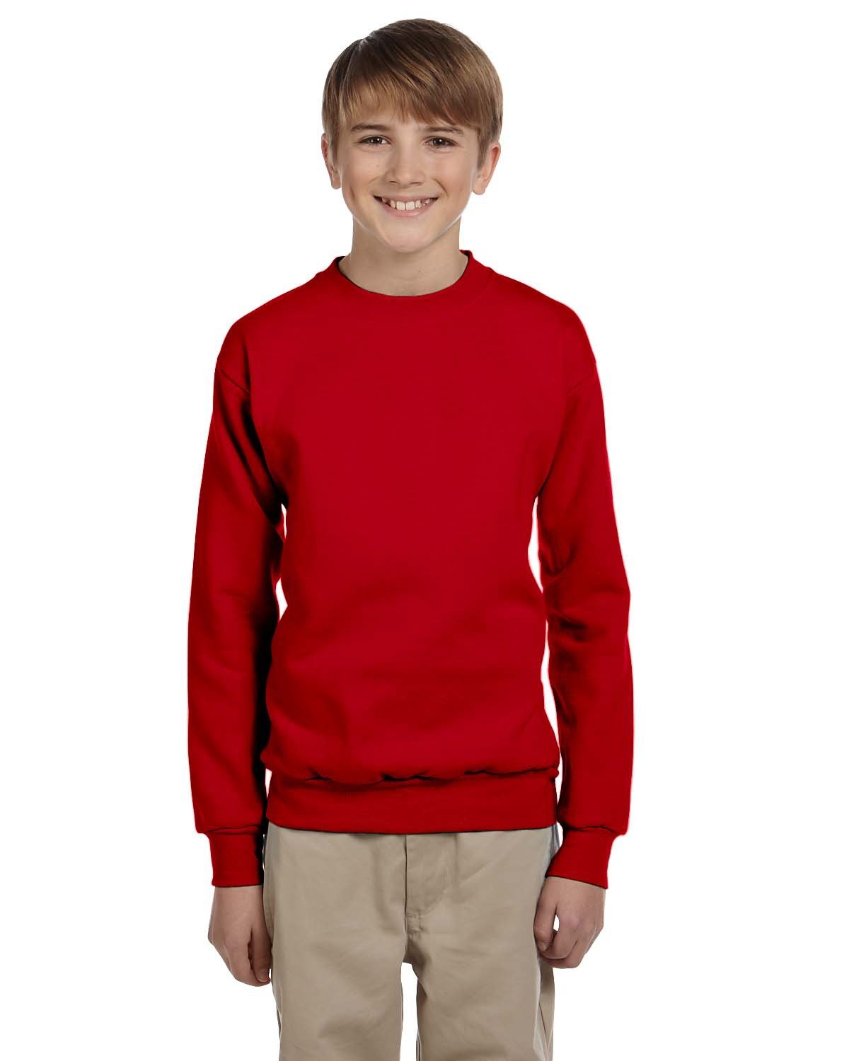 COZY-AND-STYLISH-INTRODUCING-THE-HANES-YOUTH-COMFORTBLENDÂ®-50-50-FLEECE-CREW-FOR-ULTIMATE-COMFORT-AND-STYLE