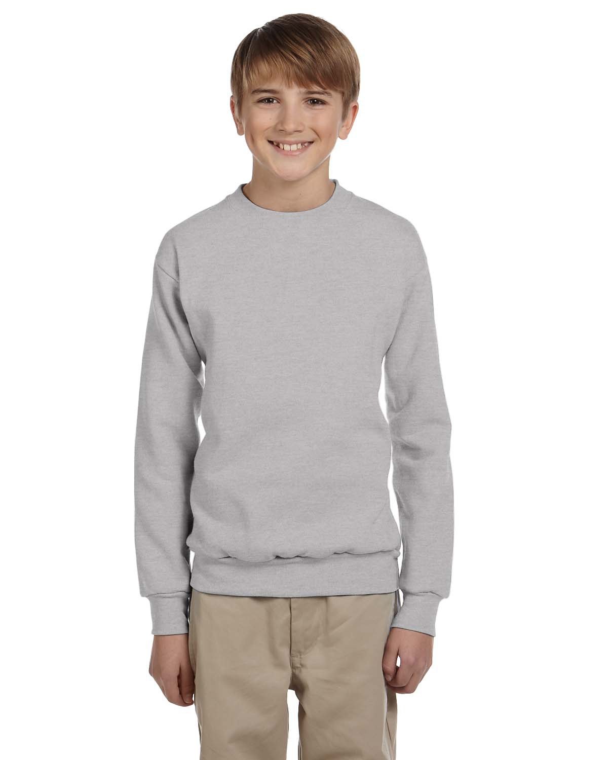 COZY-AND-STYLISH-INTRODUCING-THE-HANES-YOUTH-COMFORTBLENDÂ®-50-50-FLEECE-CREW-FOR-ULTIMATE-COMFORT-AND-STYLE