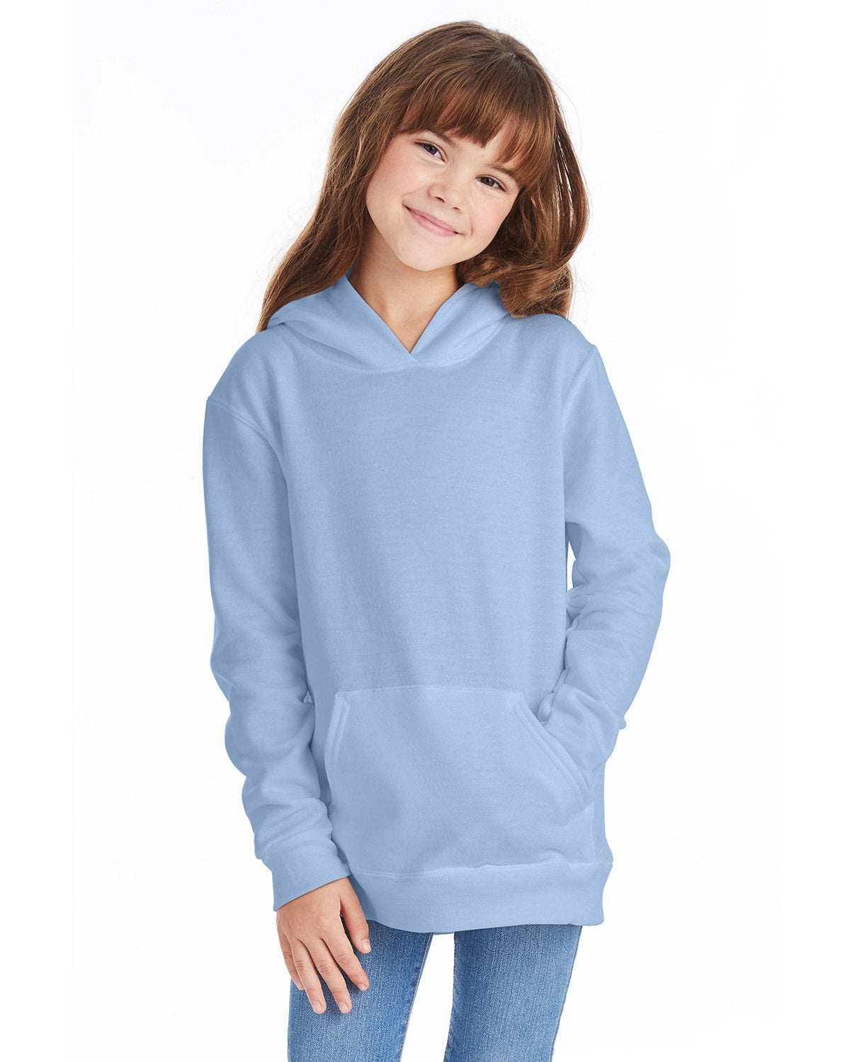 STAY-COZY-AND-SUSTAINABLE-WITH-THE-HANES-YOUTH-7-8-OZ-ECOSMARTÃ‚Â®-50-50-PULLOVER-HOODED-SWEATSHIRT