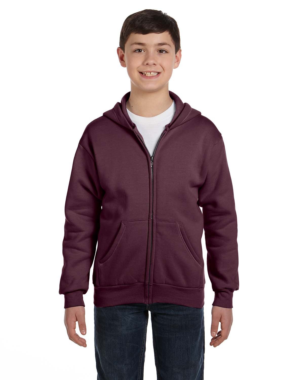 elevate-style-and-sustainability-with-the-hanes-youth-7-8-oz-ecosmartÂ®-50-50-full-zip-hooded-sweatshirt