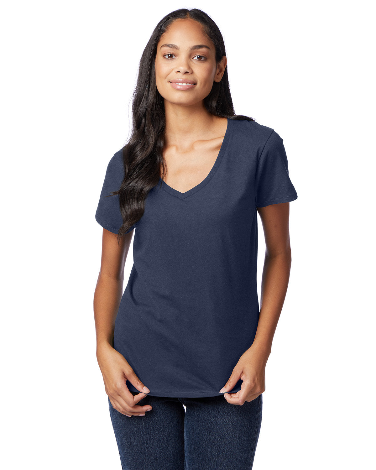 EXPERIENCE-PERFECT-STYLE-AND-COMFORT-WITH-THE-HANES-LADIES-PERFECT-T-V-NECK-T-SHIRT