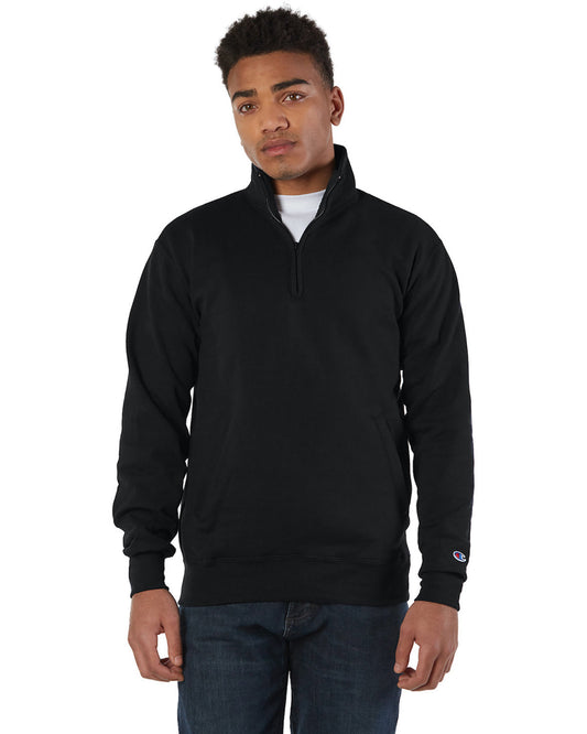 Champion Performance: The Adult Powerblend® Quarter-Zip Pullover