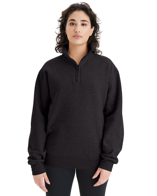 Champion Essential: The Unisex Powerblend Quarter-Zip Pullover